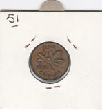 S12-G06-0009 Canada  1 cent 1969   VF KM59
