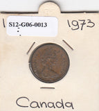 S12-G06-0013 Canada  1 cent 1973   VF KM59