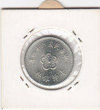 S12-G06-0058 Taiwan 1 dollar 1975  UNC Y536