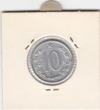 S12-G06-0083 Tsjecho-Slowakije 10 heller 1967  VF KM49