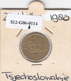 S12-G06-0114 Tsjecho-Slowakije 20 heller 1980  VF KM74