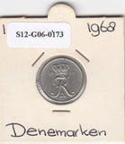 S12-G06-0173 Denmark 10 øre 1968 VF KM849