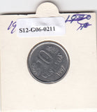 S12-G06-0211 Brazilië 10 centavos 1997  VF KM633