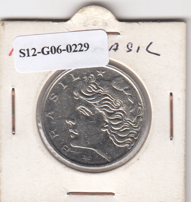 S12-G06-0229 Brazilië 1 cruzeiro 1970  VF KM581