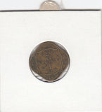 S12-G06-0277 India 1/2 anna 1944  VF- KM534b