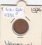 S12-G06-0292 Venezuela 5 Centimos 1976  VF Y49