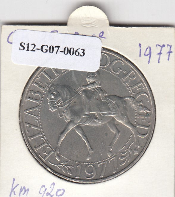 S12-G07-0063 Verenigd Koninkrijk 25 pence 1977  UNC KM# 920