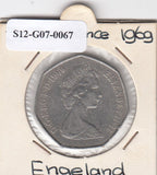 S12-G07-0067 Verenigd Koninkrijk 50 new pence 1969 ZF+ KM# 913