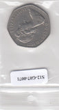 S12-G07-0071 United Kingdom 50 new pence 1978 VF KM# 913