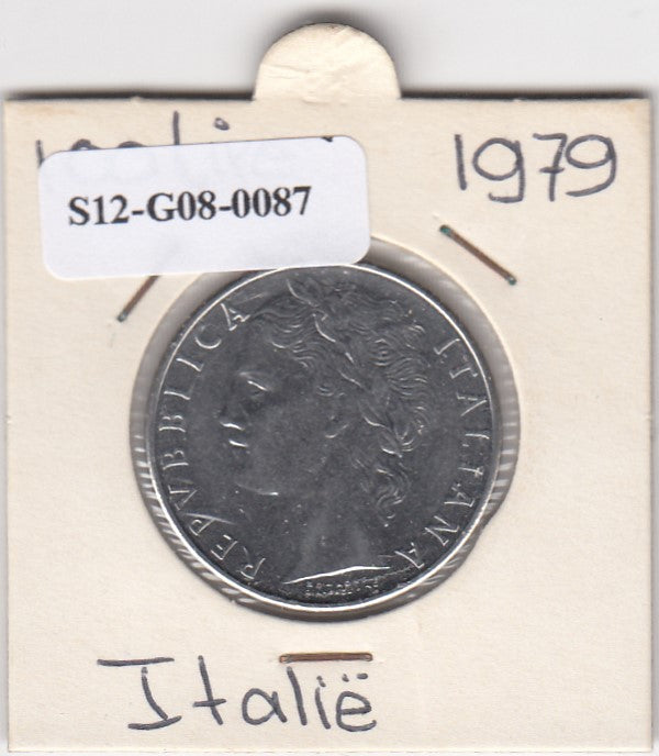 S12-G08-0087 Italië 100 lire 1979  VF KM96