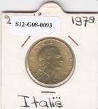 S12-G08-0093 Italië 200 lire 1978  XF KM105
