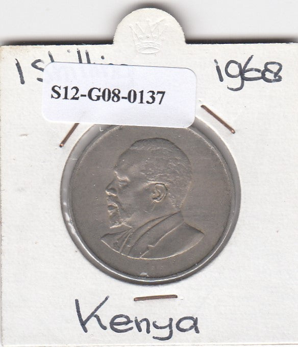 S12-G08-0137 Kenia 1 shilling 1968  VF KM5