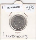 S12-G08-0226 Luxemburg 1 franc 1978  XF KM55