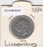 S12-G08-0233 Luxemburg 10 franc 1972  XF KM57