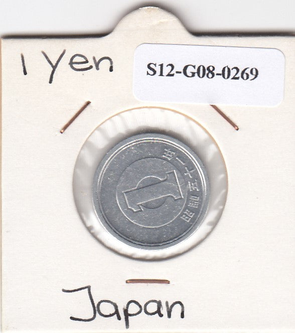 S12-G08-0269 Japan 1 Yen 1976 JAAR 51 ZFR Y74