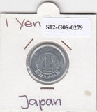 S12-G08-0279 Japan 1 Yen 1983 YEAR 58 VF Y74