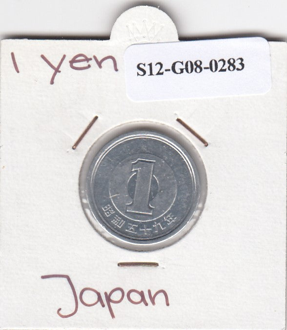 S12-G08-0283 Japan 1 Yen 1984 JAAR 59 ZW Y74