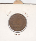S12-G08-0289 Japan 10 yen 1973 JAAR 48 VF Y73a