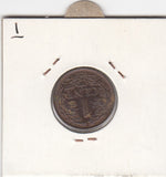 S12-G09-0038 Antillen 1 cent 1963  XF KM1