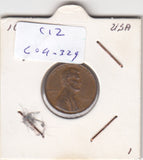 S12-G09-0329 Verenigde Staten 1 cent 1969 KM# 201 ZG Lincoln Cent