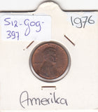 S12-G09-0397 Verenigde Staten 1 cent 1976  KM# 201 XF Lincoln Cent