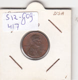 S12-G09-0417 Verenigde Staten 1 cent 1978  KM# 201 VF Lincoln Cent