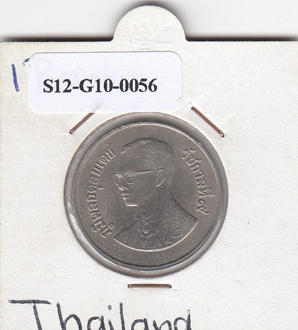 S12-G10-0056 Thailand 1 baht 1982-25   XF Y159