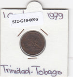 S12-G10-0090 Trinidad en Tobago 1 cent 1979   VF KM29
