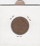 S12-G10-0091 Trinidad en Tobago 5 cent 1980   VF KM30