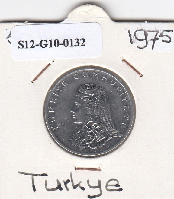 S12-G10-0132 Turkije 50 kurus 1975   VF KM899