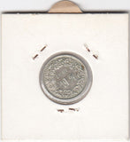 S12-G10-0154 Zwitserland 1/2 frank 1957 ZD KM# 23 zilver