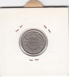 S12-G10-0157 Switzerland 1/2 franc 1968 B VF KM# 23a