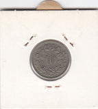 S12-G10-0171 Zwitserland 10 rappen 1953  ZF KM# 27
