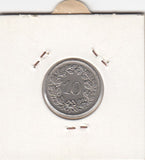 S12-G10-0176 Zwitserland 10 rappen 1964 Zfr KM# 27