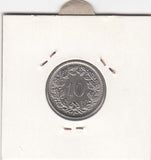 S12-G10-0177 Switzerland 10 rappen 1967  VF KM# 27