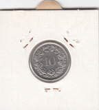 S12-G10-0178 Zwitserland 10 rappen 1968 ZFR KM# 27