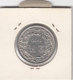 S12-G10-0190 Switzerland 2 francs 1970  VF KM# 21a