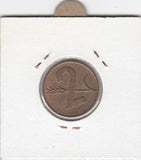 S12-G10-0198 Zwitserland 2 rappen 1969 XF KM# 47