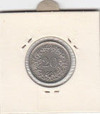 S12-G10-0209 Zwitserland 20 rappen 1964 Zfr KM# 29a