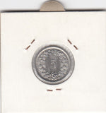 S12-G10-0242 Switzerland 5 rappen 1966  VF/XF KM# 26
