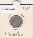 S12-G11-0046 Verenigde staten Dime 1972   VF KM195A