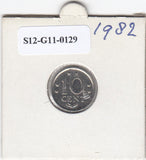 S12-G11-0129 Antillen 10 cent 1982  VF KM10