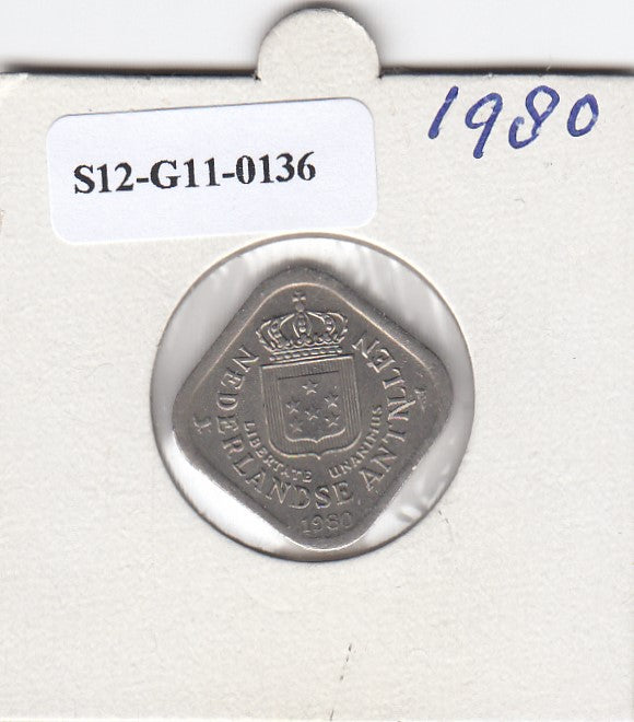 S12-G11-0136 Antillen 5 cent 1980  VF KM13