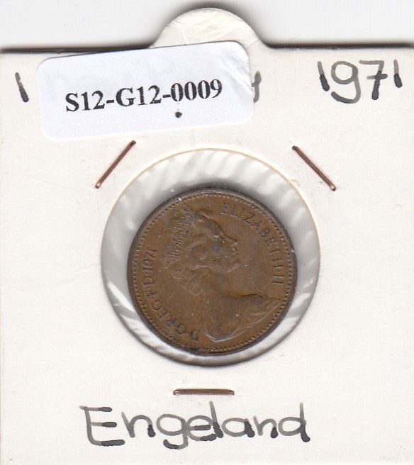 S12-G12-0009 Verenigd Koninkrijk 1 new penny 1971  VF KM# 915