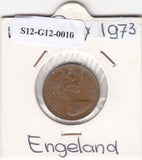 S12-G12-0010 Verenigd Koninkrijk 1 new penny 1973  VF KM# 915