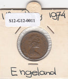 S12-G12-0011 Verenigd Koninkrijk 1 new penny 1974  VF KM# 915