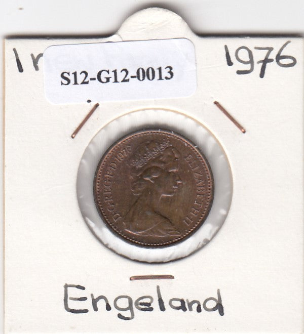 S12-G12-0013 Verenigd Koninkrijk 1 new penny 1976  VF KM# 915