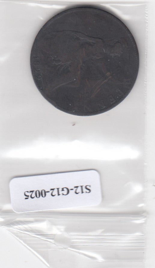 S12-G12-0025 Verenigd Koninkrijk 1 penny 1899    KM# 790