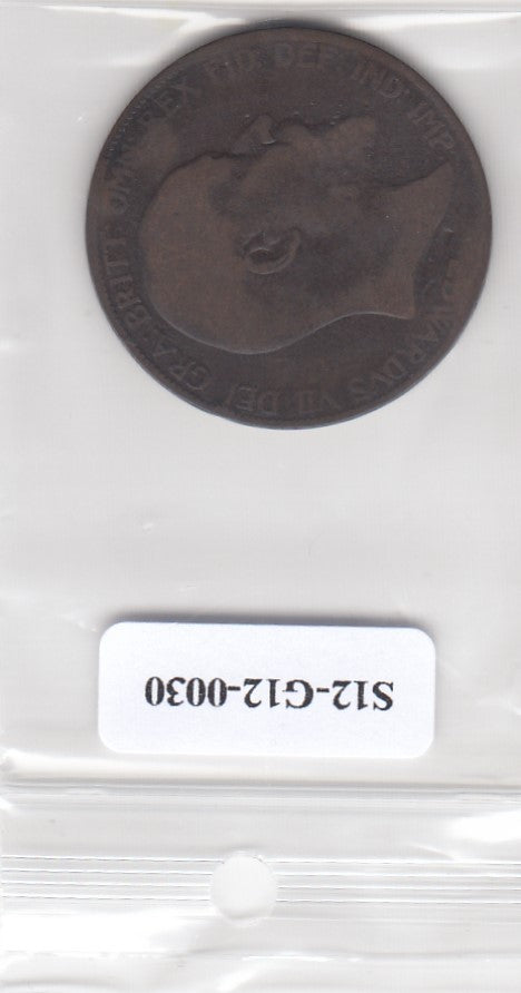 S12-G12-0030 Verenigd Koninkrijk 1 penny 1904  FI/VF KM# 794