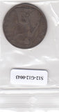 S12-G12-0043 United Kingdom 1 penny 1917  VG/FI KM# 810